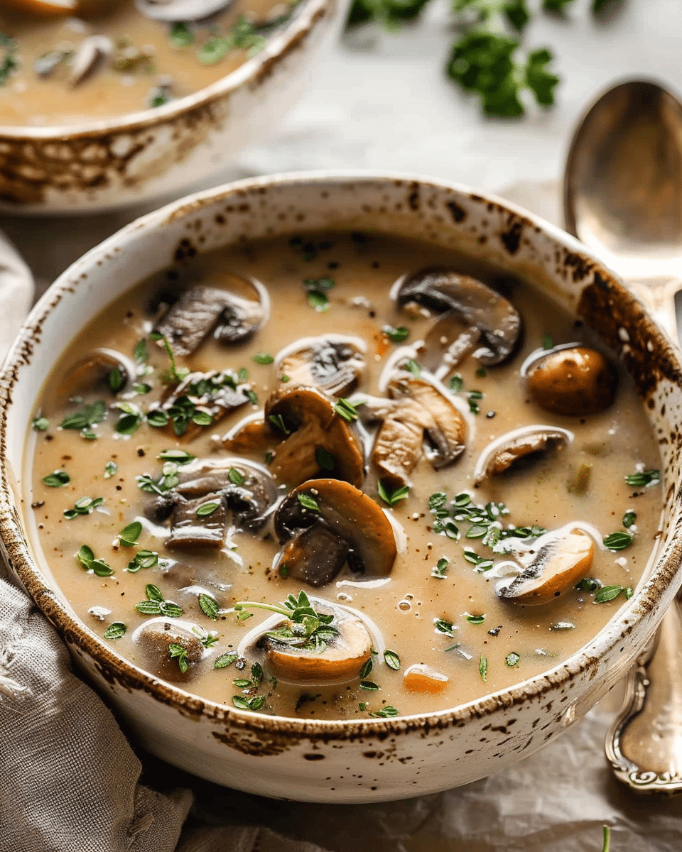 Creamless Mushroom Soup: Delicious Recipe & Easy Steps