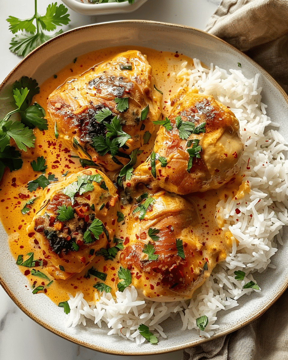 Creamy Butternut Squash Butter Chicken