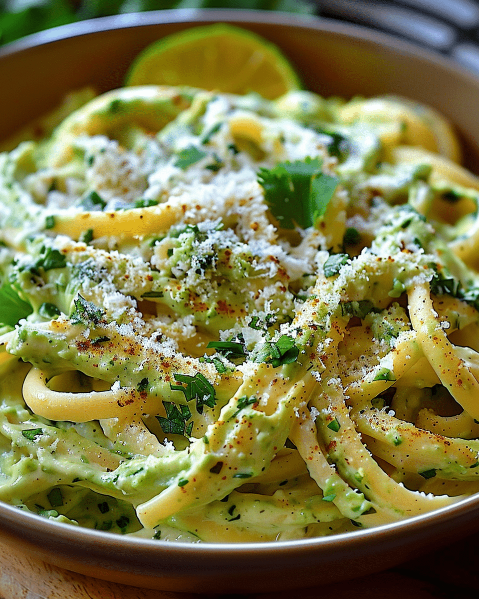 Creamy Cilantro Lime Pasta