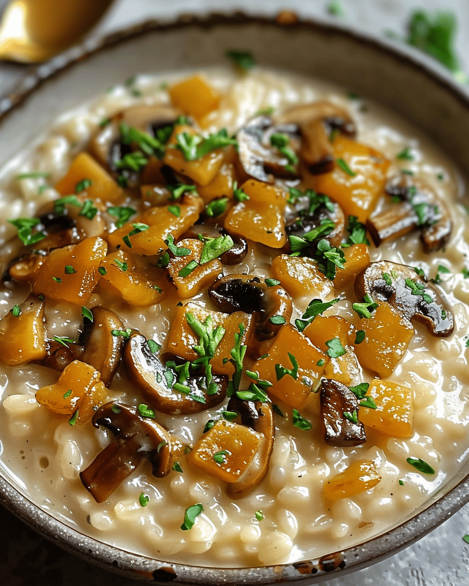 Creamy Mushroom Risotto
