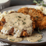 Crispy Country Fried Steak with Creamy Homemade Gravy