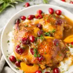 Crockpot Cranberry Apricot Chicken