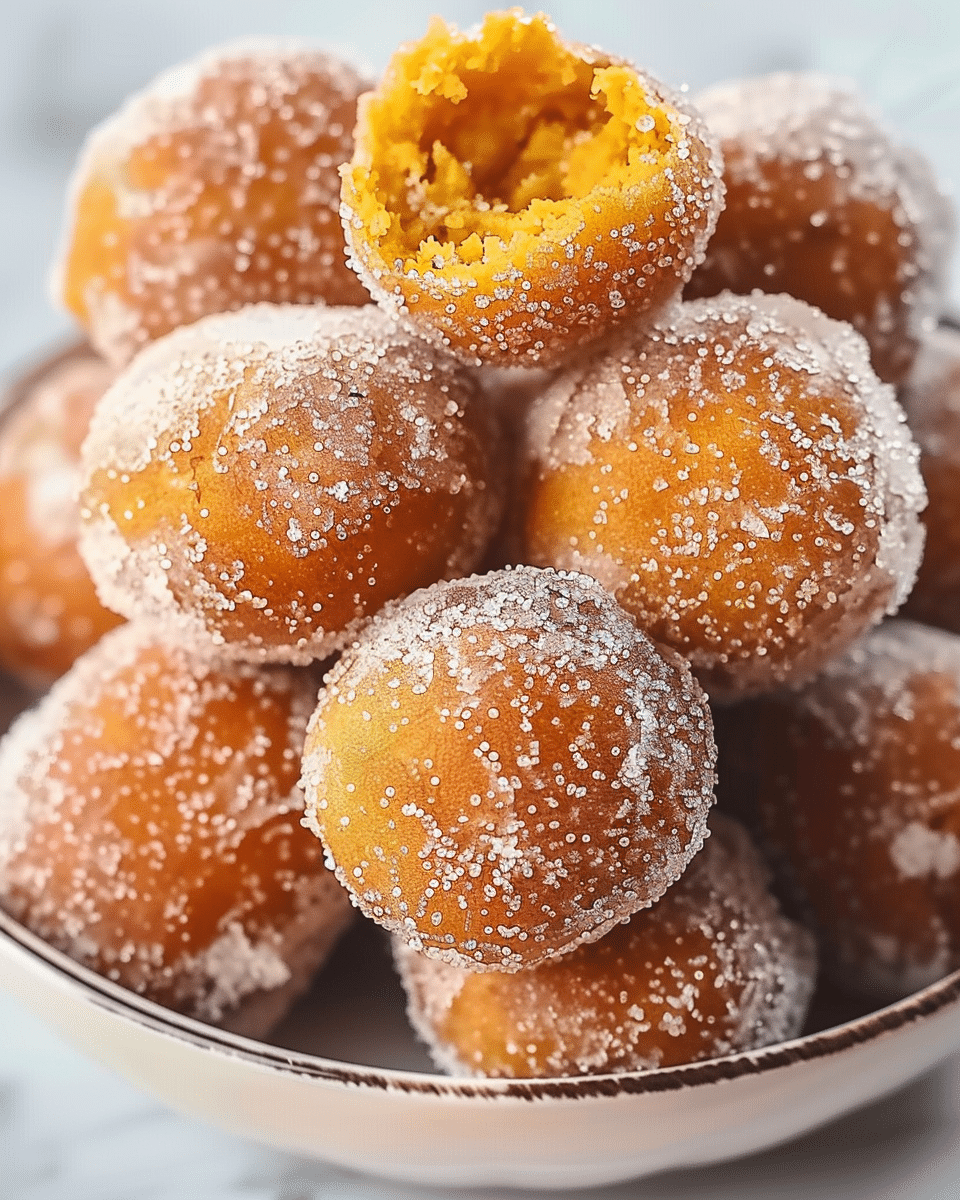 Delicious Pumpkin Donut Holes for Cozy Mornings at Home