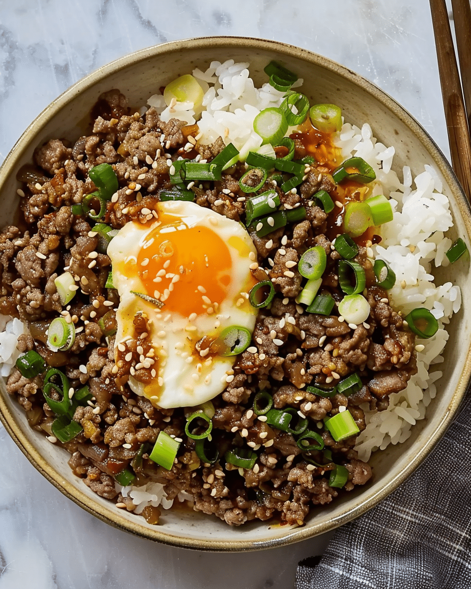 Easy Ground Beef Bulgogi