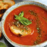 Easy Tomato Soup {Storecupboard Ingredients}
