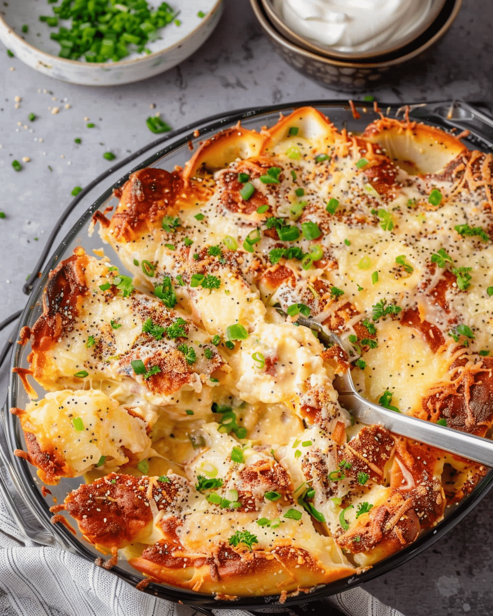 Everything Bagel Casserole