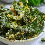 Garlic and Parmesan Kale Chips