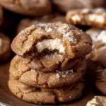 Gingerbread Cheesecake Cookies