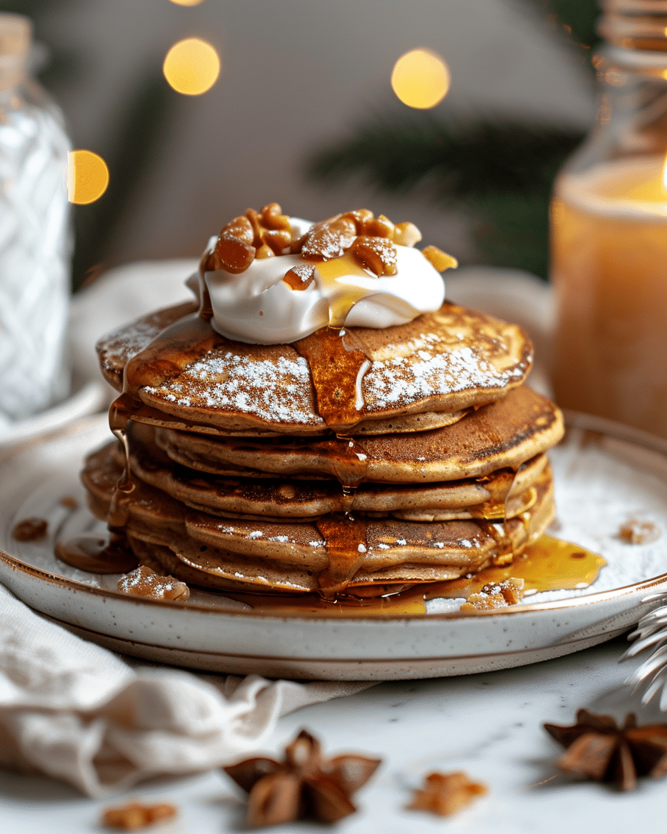 Gingerbread Pancakes