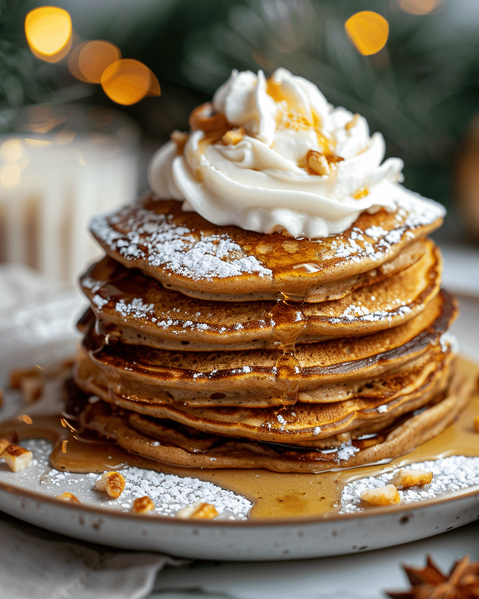 Gingerbread Pancakes