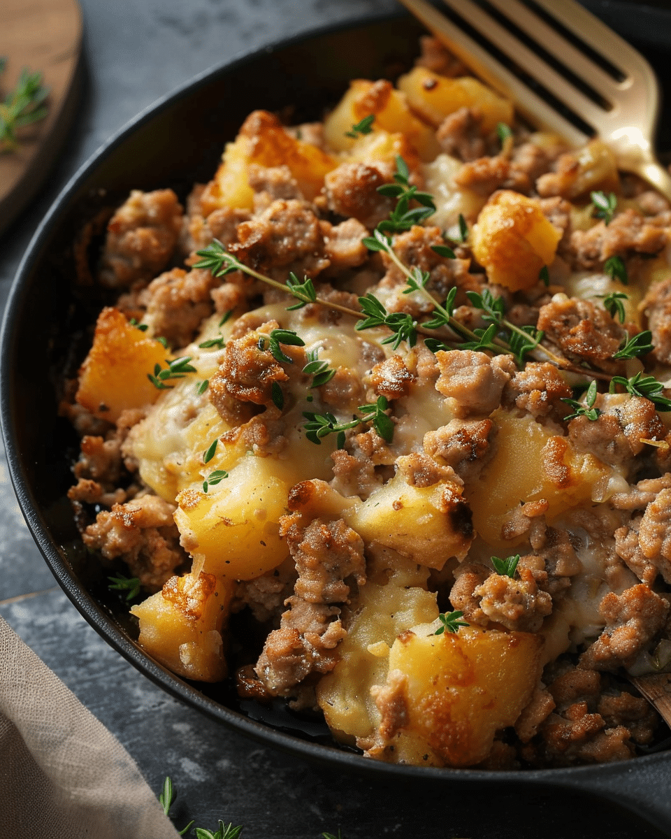 Ground Turkey with Potatoes Recipe