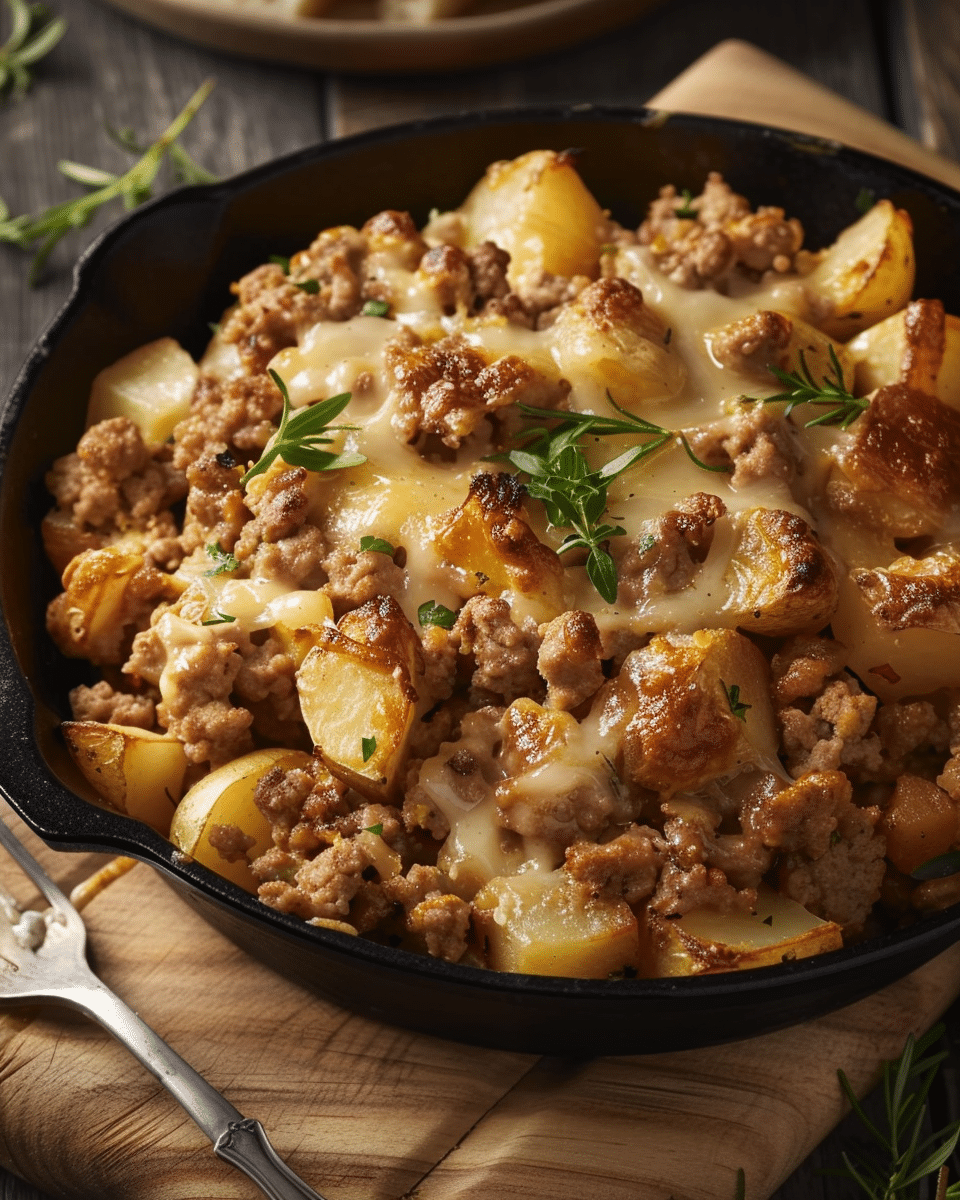 Ground Turkey with Potatoes Recipe