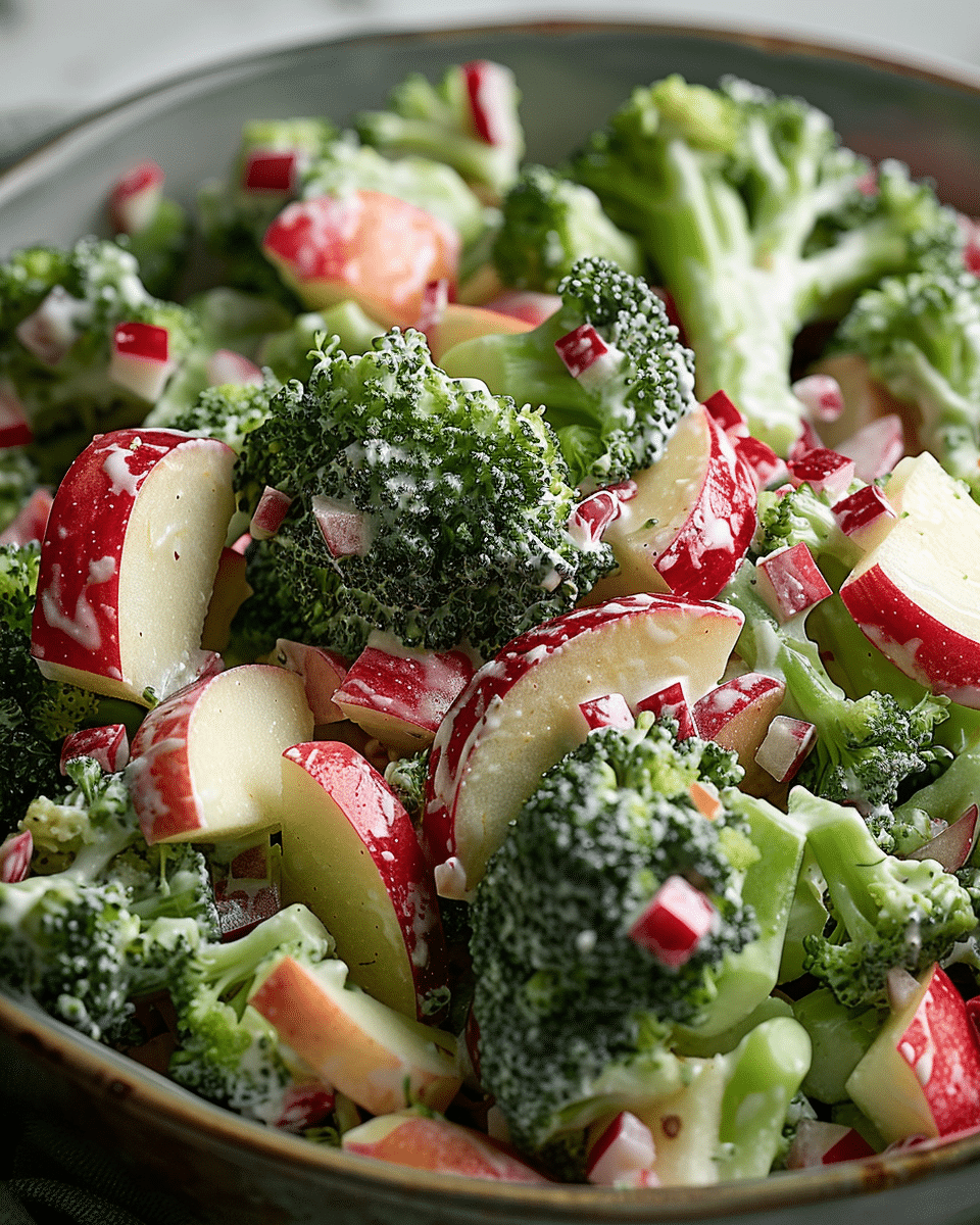 Honeycrisp Apple Broccoli Salad