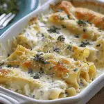 Irresistible Manicotti Alfredo Recipe: The Ultimate Creamy Pasta Bake