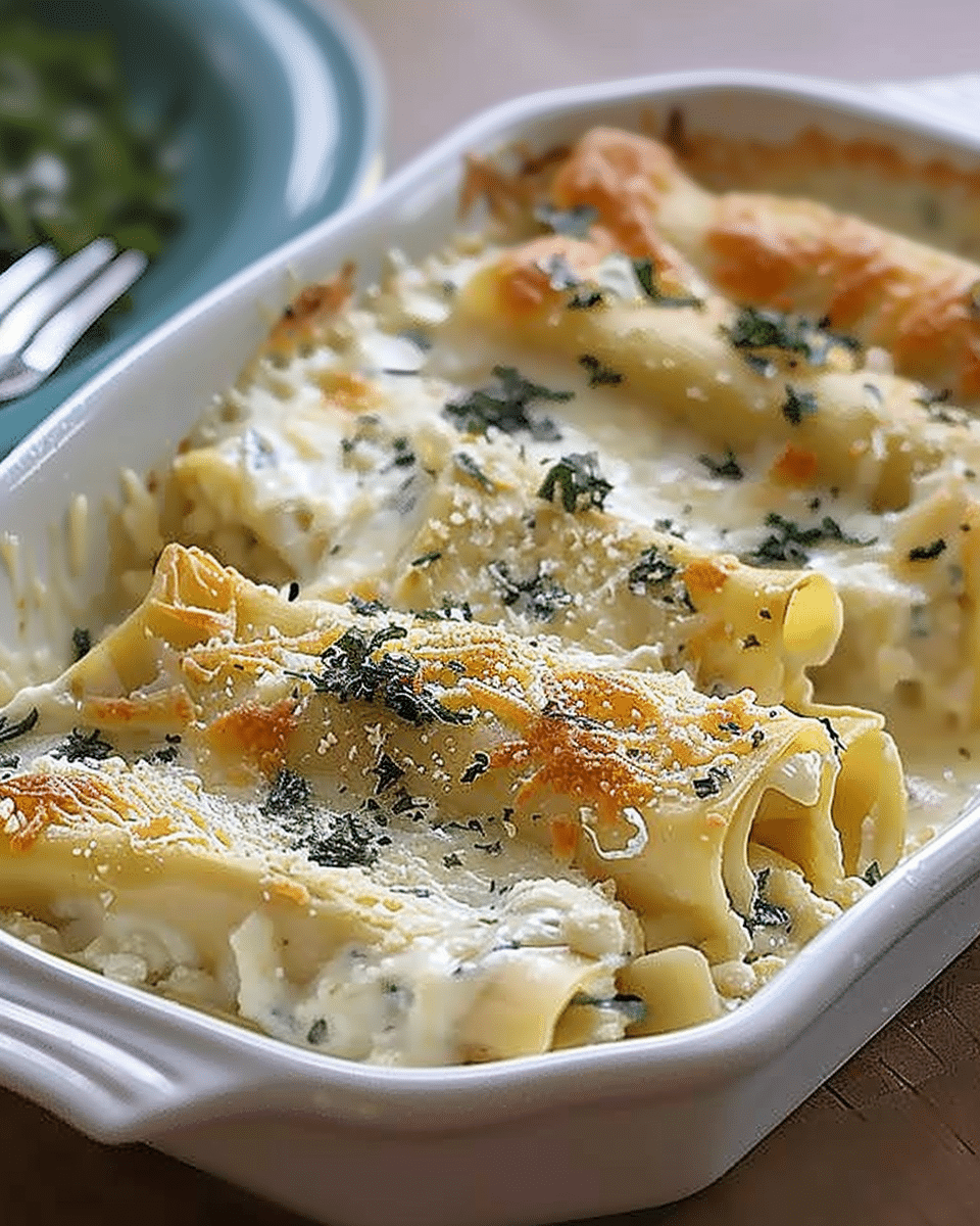 Irresistible Manicotti Alfredo Recipe: The Ultimate Creamy Pasta Bake