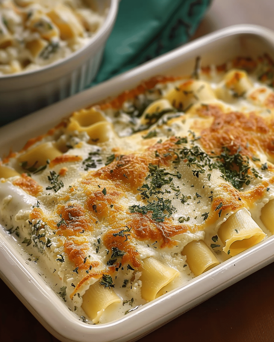 Irresistible Manicotti Alfredo Recipe: The Ultimate Creamy Pasta Bake