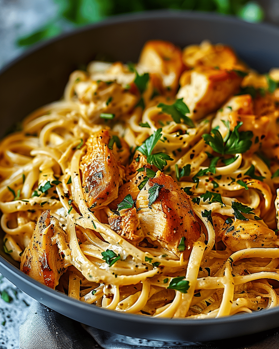 Irresistibly Easy Cowboy Butter Chicken Linguine in 30 Minutes