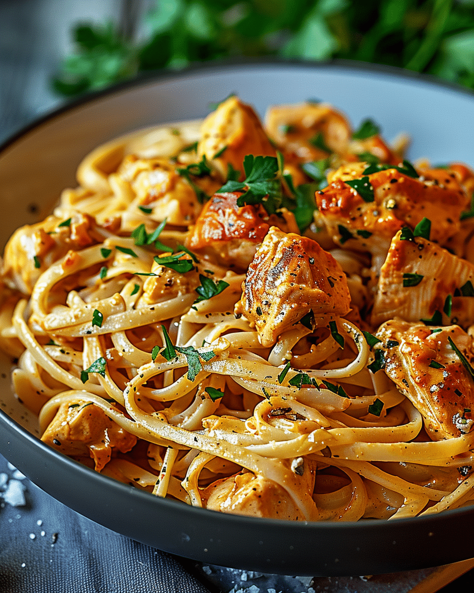 Irresistibly Easy Cowboy Butter Chicken Linguine in 30 Minutes