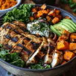 Loaded Grilled Chicken & Sweet Potato Power Bowl