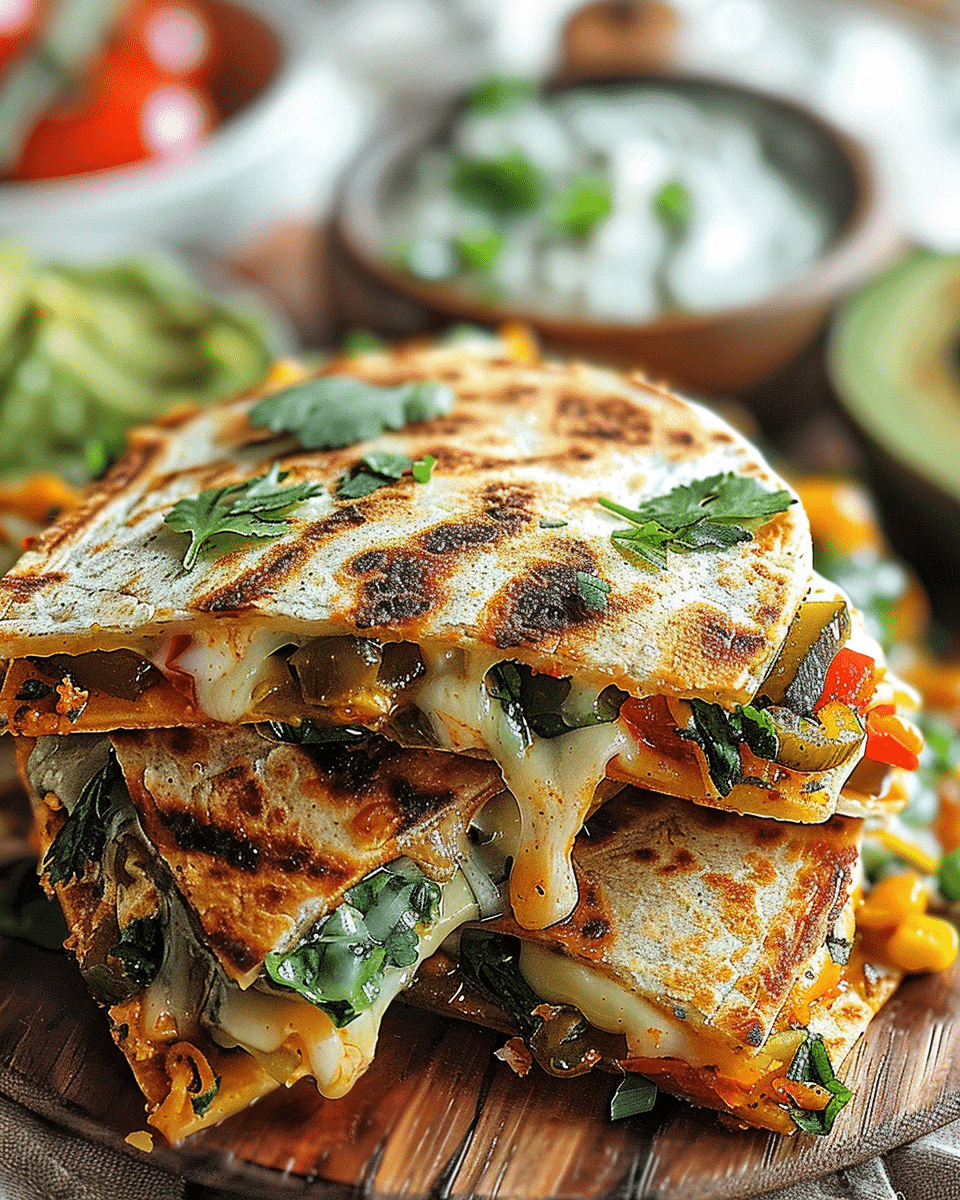 Loaded Veggie Quesadillas for Family-Friendly Fun