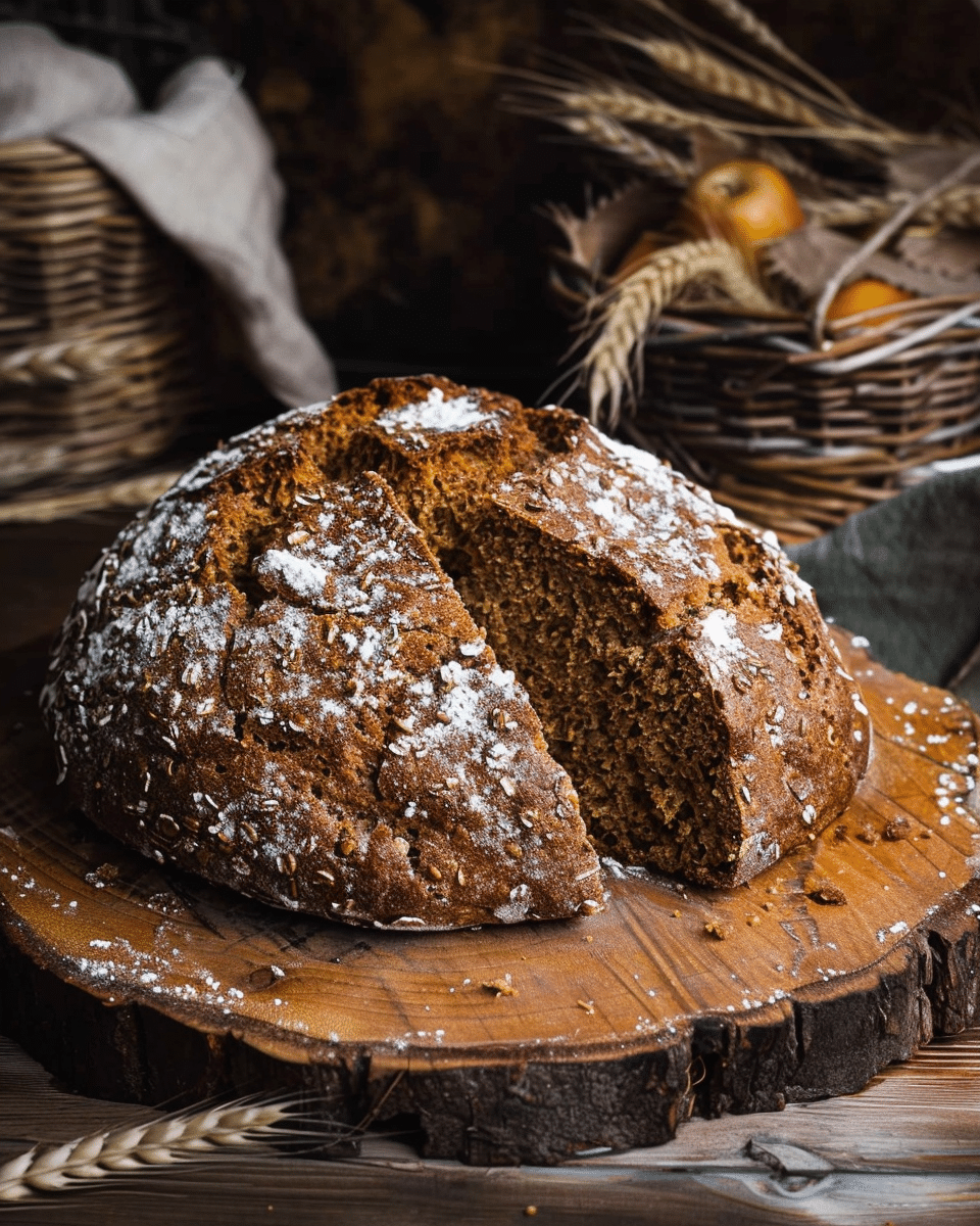 Molasses Brown Soda Bread