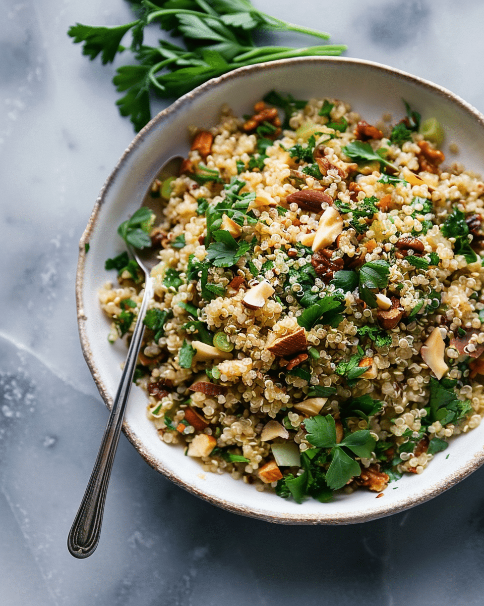 Protein Packed Quinoa Pilaf