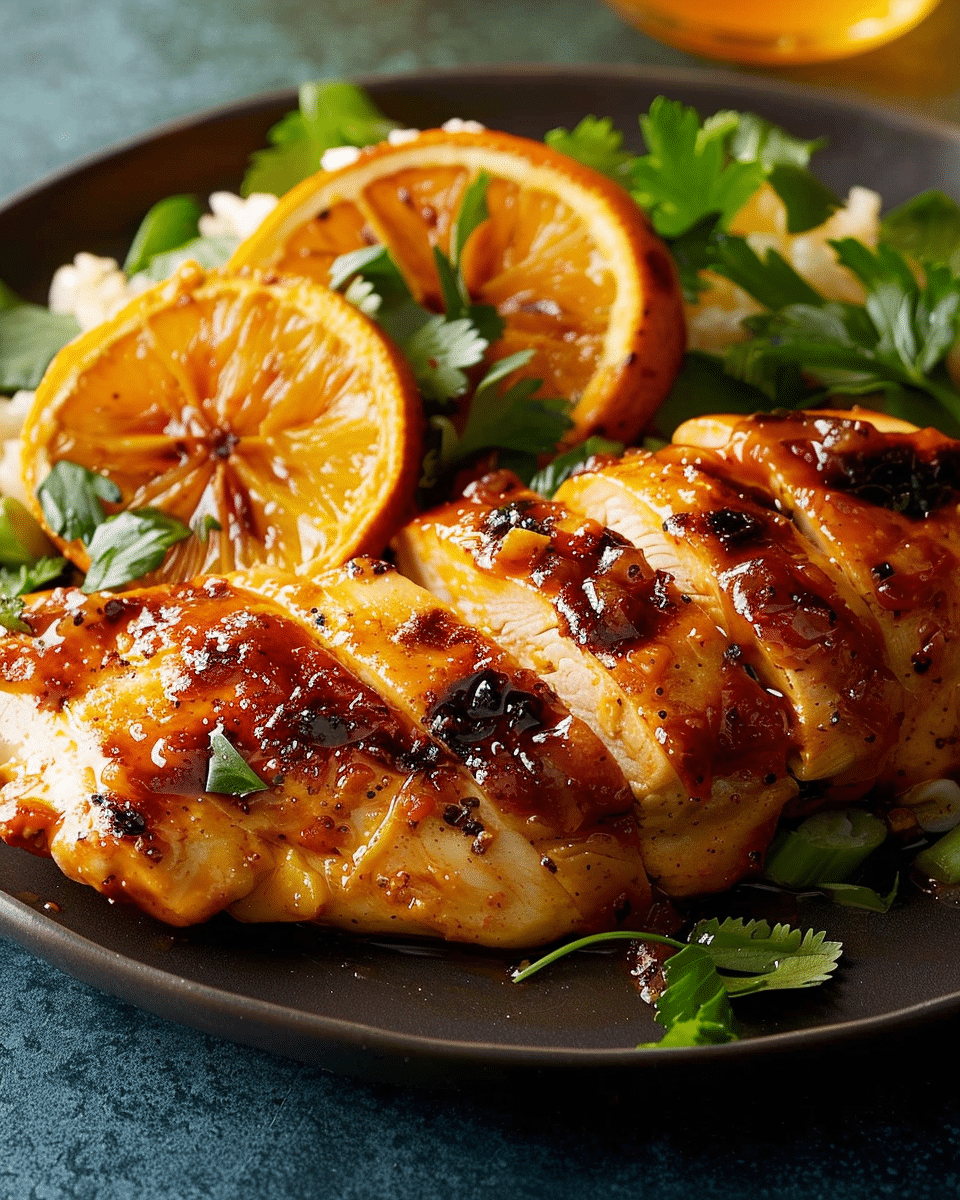 Orange-Chipotle Chicken