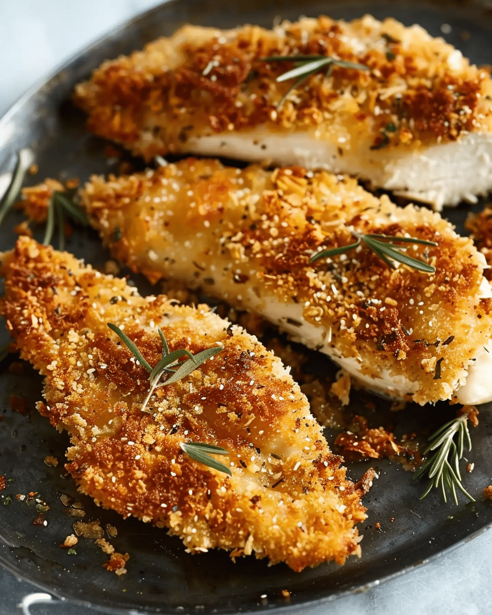 Panko-Crusted Chicken