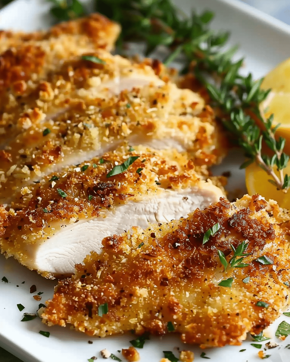 Panko-Crusted Chicken