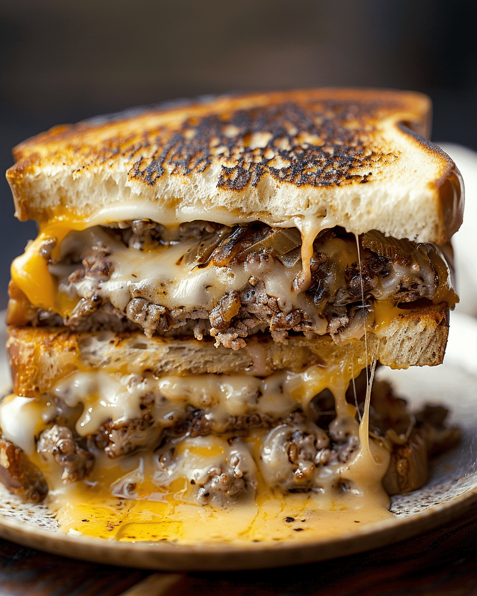 Patty Melt with Secret Sauce