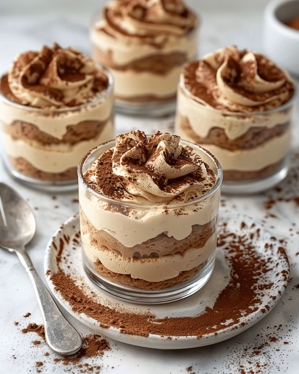 Protein Tiramisu Cups