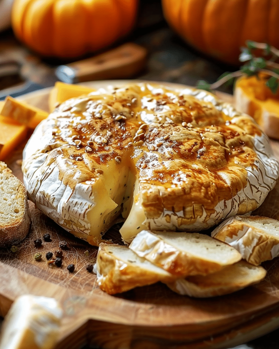 Pumpkin Baked Brie