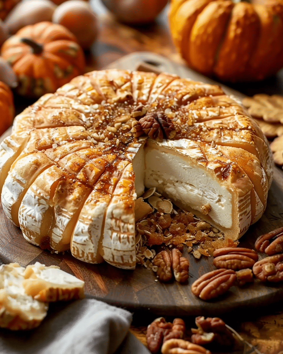Pumpkin Baked Brie