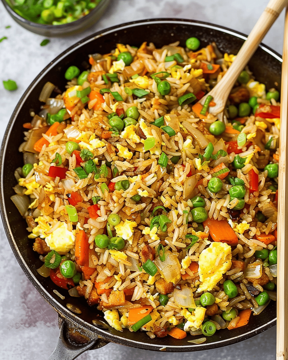 Quick Egg Fried Rice Recipe