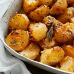 Roast Potatoes {Best Ever Easy Recipe!}