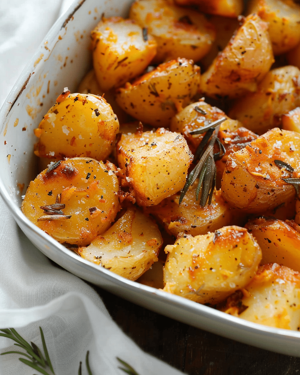 Roast Potatoes {Best Ever Easy Recipe!}
