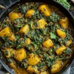 Saag Aloo (Spinach and Potato Curry)