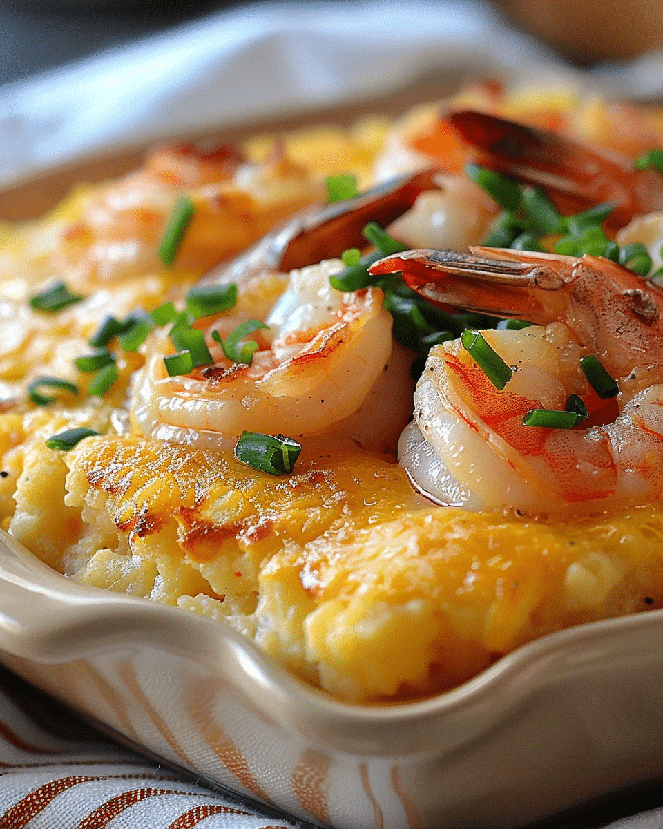 Shrimp and Grits Casserole
