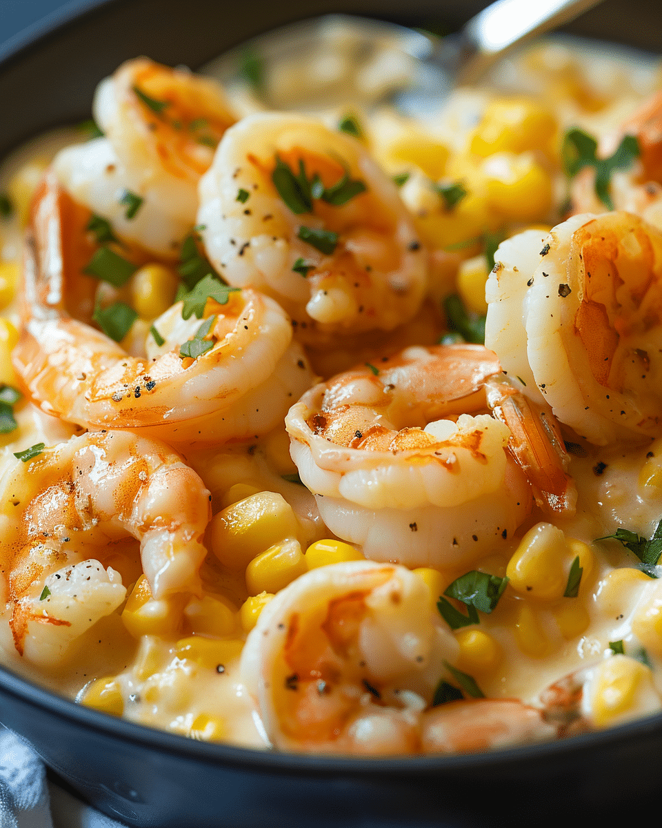 Shrimp and Creamed Corn