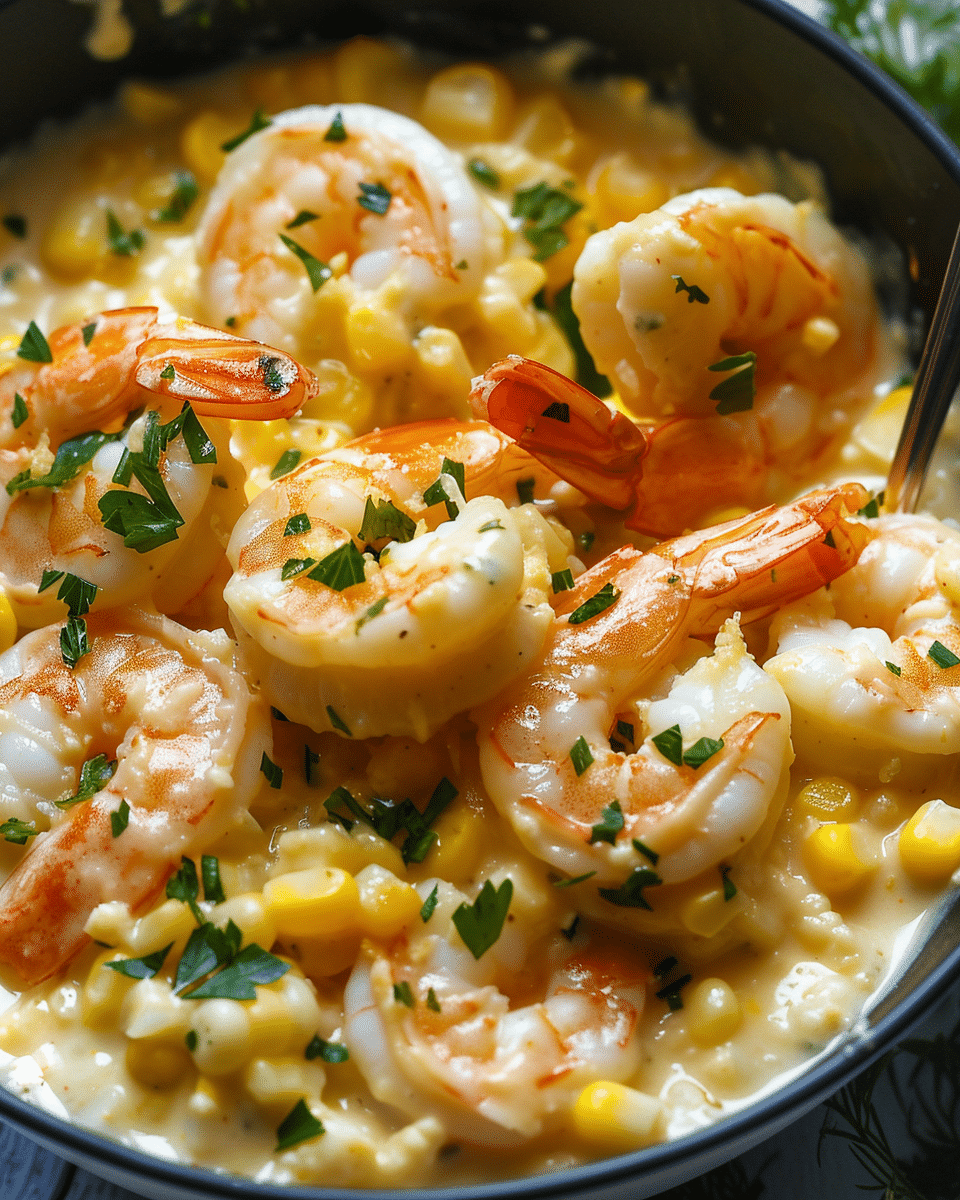 Shrimp and Creamed Corn