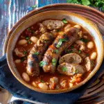 Sicilian Homemade Sausages with Beans Stew