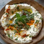 Sizzling Achaari Labneh Dip