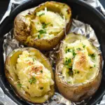 Slow Cooker Jacket Potatoes {Easiest Ever Recipe!}