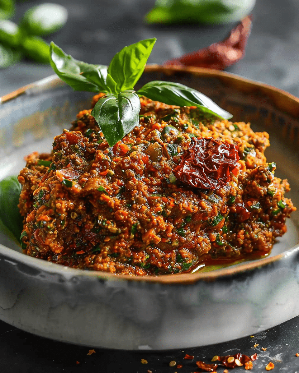 Sun-Dried Tomato Pesto