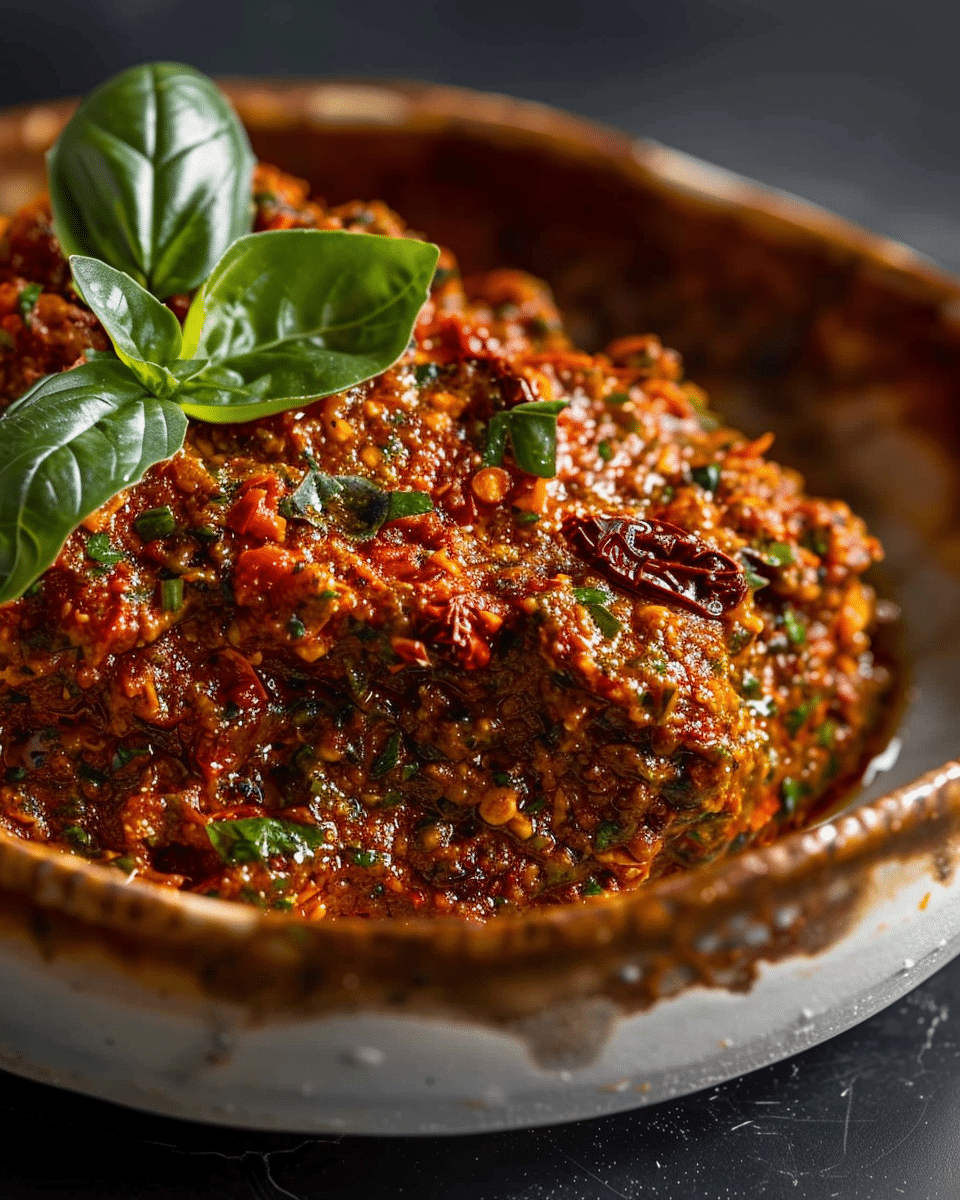 Sun-Dried Tomato Pesto