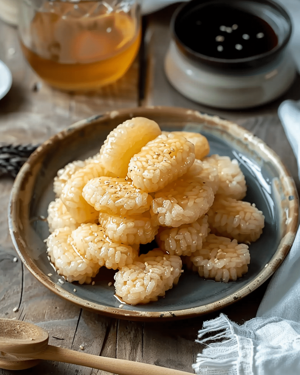 Sweet and Savory Honey Butter Rice Cakes You’ll Love