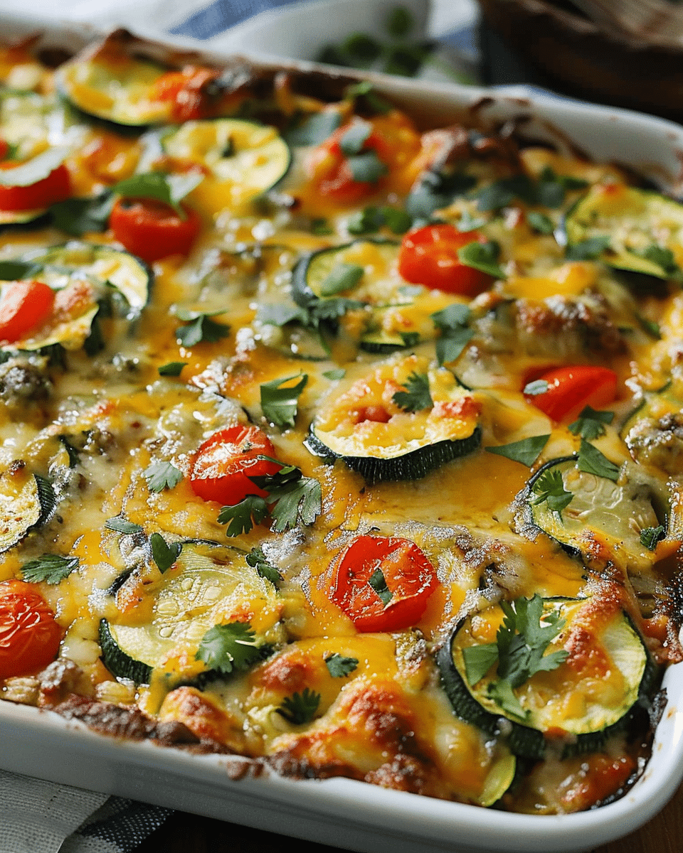 Tex-Mex Zucchini Bake