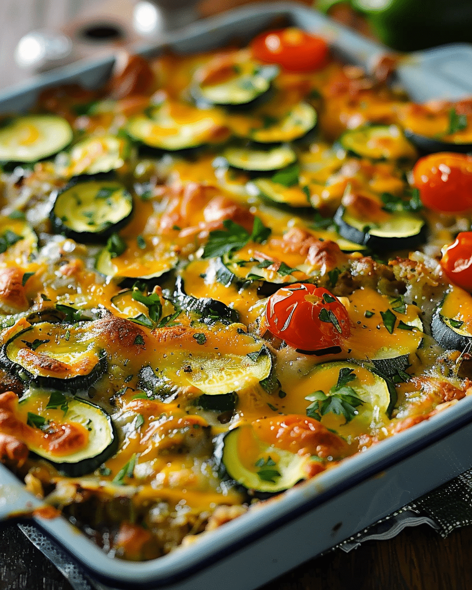 Tex-Mex Zucchini Bake