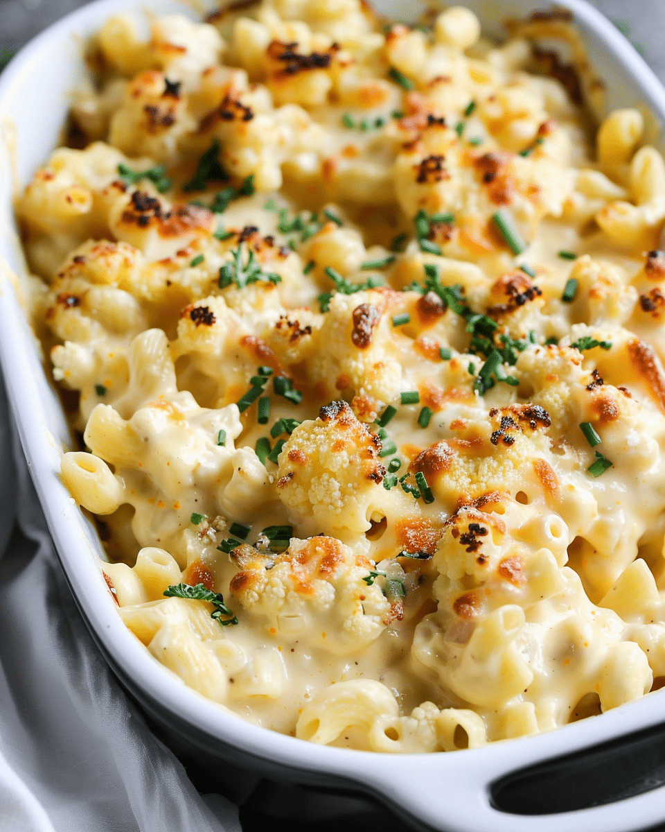 The Best Cauliflower Mac and Cheese