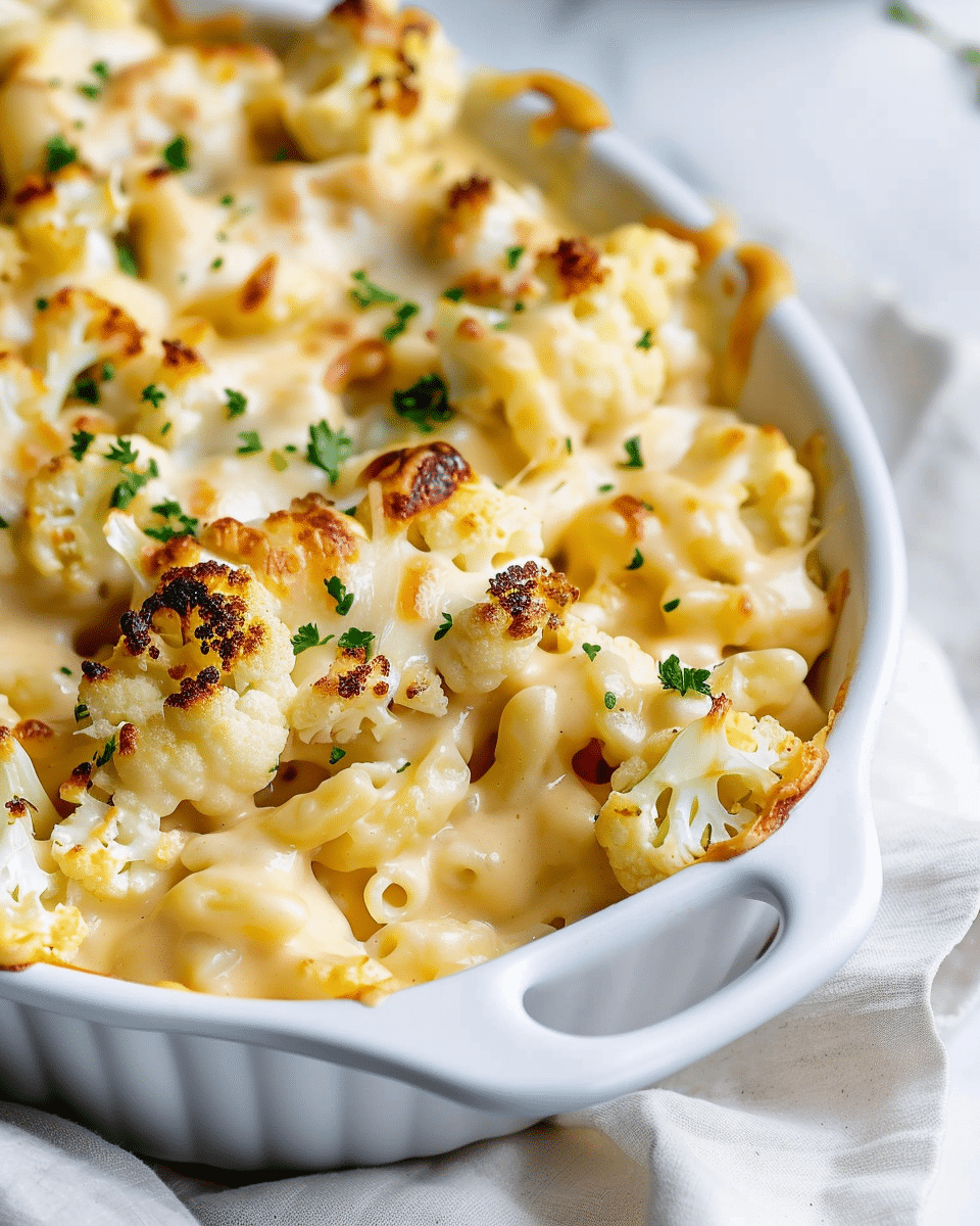The Best Cauliflower Mac and Cheese